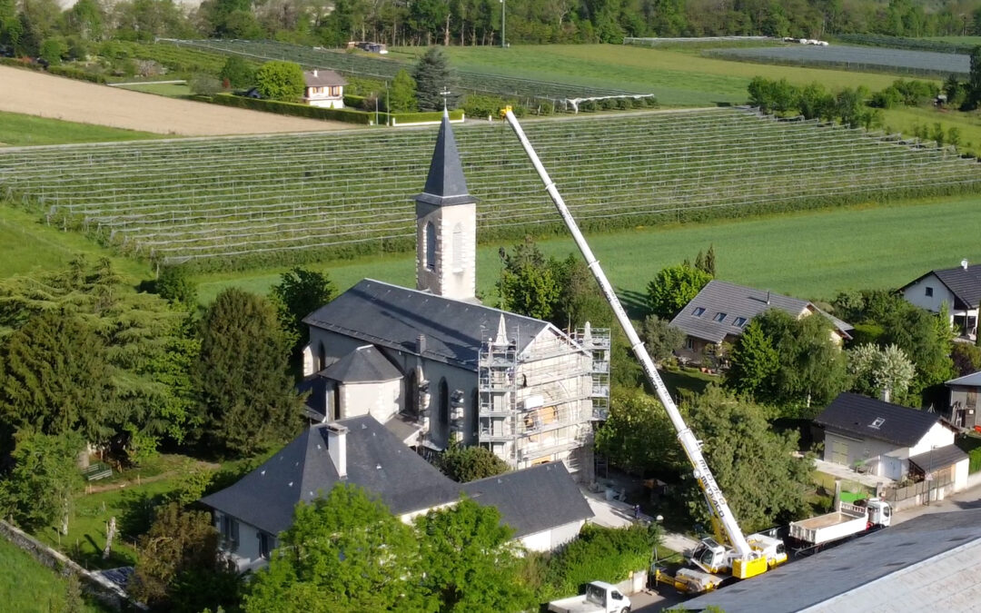 Restauration de l’église du Tremblay