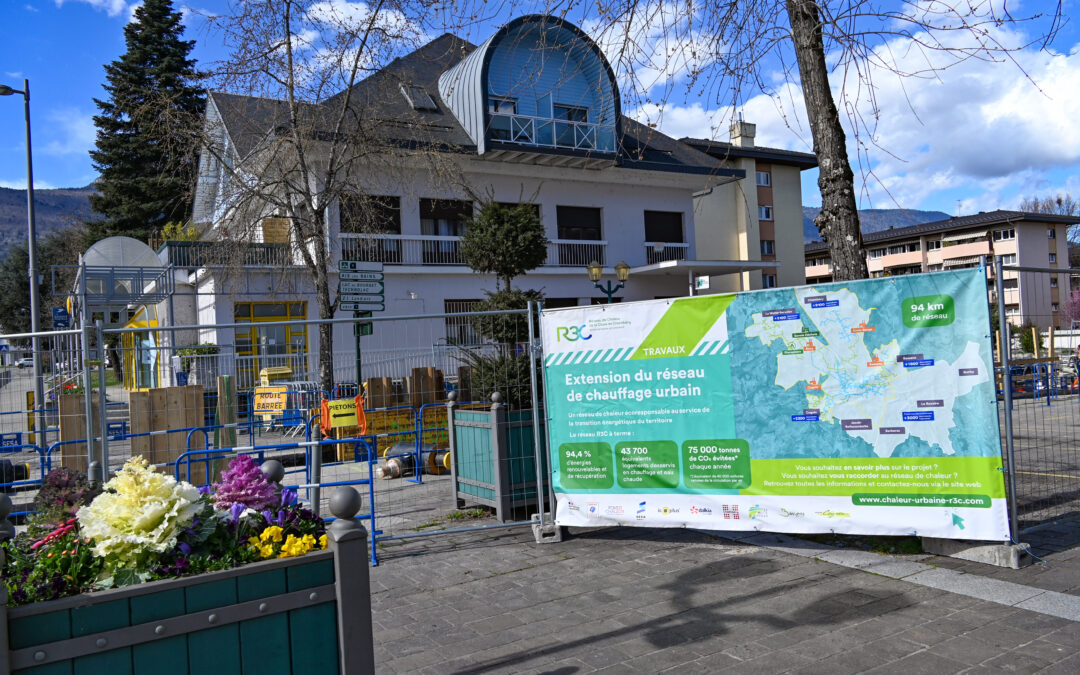 Chauffage urbain : le réseau de chaleur arrive à La Motte-Servolex