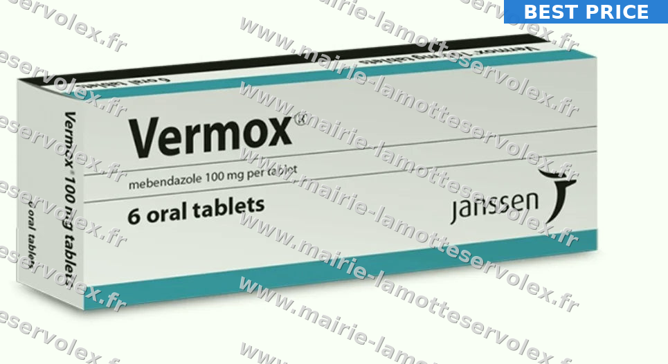 Commander Vermox (Mebendazole) 100mg | Livraison rapide sans ordonnance
